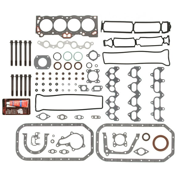 Evergreen FSHB2013 Full Gasket Set Head Bolts Fit 88-91 Toyota Geo Chevrolet 1.6 4AGE 4AGELC
