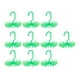 thumbnail image 4 of Organizador de corbatas giratorio multifuncional de 10 unidades con 18 ganchos. verde, 4 of 6