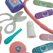 My Sweet Love Doctor Kit Case for Baby Dolls, 16 Pieces Included, Pink, Blue, White Multicolor