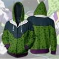 thumbnail image 3 of Classic Japanese Comic Dragon Ball Series 3D Digital Printing Zipper Sweatshirt Hooded Cardigan Jacket Cosplay Animation, 3 of 4