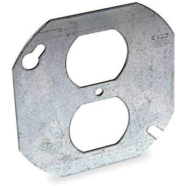 Electrical Box Cover, Octagon, 4 in.