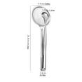 Xubond Stainless 2 In 1 Deep Filter Clip Hollow Oil Food Drain Scoop