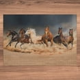 thumbnail image 6 of Ambesonne Horse Jigsaw Puzzle, Equine Themed Animals, Heirloom-Quality Fun Activity for Family Durable Cardboard, 1000 pcs, Brown Sand Brown, 6 of 6