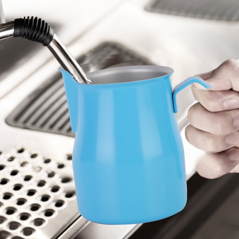 Coffee Latte Art Cup  Pitcher, 550ml Stainless Steel, Smooth Pouring
