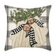 thumbnail image 2 of Christmas Pillow Cover Christmas Snowman Short Linen Printed House Decoration Pillow Pillow, 2 of 6