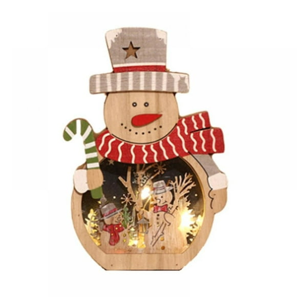 Hinati Sales Today Deals Sales Christmas Decorations Indoor Christmas Ornaments Snowman Christmas Table Decorations for Christmas Holiday Festival Decoration