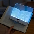 thumbnail image 7 of Flat Book Light without Battery,1200mAh Rechargeable & Dimmable Full-Page Reading Light,Features 3 Eye-Protecting Colors (Warm/Neutral/White Light) and Smart Timer,Perfect Portable Clip Lamp, 7 of 7