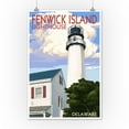 thumbnail image 2 of Fenwick Island, Delaware, Lighthouse (12x18 Wall Art Poster, Room Decor), 2 of 3