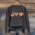 thumbnail image 2 of Women's Oversized Sweatshirt Long Sleeve Pullover Soft Comfortable Casual Winter Fall Funny Halloween Top, 2 of 3