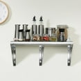 thumbnail image 6 of NSF 60in.x12in. Stainless Steel Shelf, Wall Mounted Floating Shelving 500 lbs Load Commercial Shelves, 6 of 8