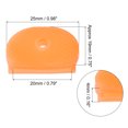 thumbnail image 2 of Uxcell Silicone Keys ID Sleeve Identifier Key Cap Cover Tags, Orange 10 Pack, 2 of 6