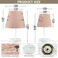 thumbnail image 3 of BZSMCE Table Lamp Creative Radiant Wings Pattern Simple Pattern Night Light, 3 of 8