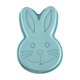 thumbnail image 2 of Molde para pastel de conejo de Pascua molde de silicona para hornear Rectángulo azul rosa gris 11,6 x 7,9 x 2 pulgadas antiadherentes Postre de postre para fiesta de cumpleaños navideña 1 pieza, 2 of 8