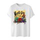 thumbnail image 4 of Casual Summer Tops Carnaval Impreso de Manga Corta Cuello Redondo, Poliéster Ligero para la Fiesta de Verano de Primavera, 4 of 9