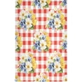 thumbnail image 2 of Dreamtimes Flowers on Red Plaid 6PCS Kitchen Towels Dish Clothes Absorbent Dishcloths Reusable Rapid Drying for Kitchen Bathroom Hotel Household Hand Towels 28"X18" inch, 2 of 7