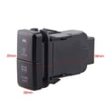 thumbnail image 4 of Phyun 12V Driving LED Light Bar Push Switch Button For Toyota Prado Hilux Landcruiser, 4 of 5