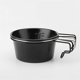 thumbnail image 3 of picnic Bowl Non-Stick Camping Cup With Handle black 200ml, 3 of 5