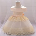 thumbnail image 6 of Summer Saving! Yievot Kids Girls Tulle Dress Pageant Gown Birthday Party Princess Wedding Dress Newborn Baby Girl Dresses 0-18 Months 2024 Summer Girls Dresses Clothes on Clearance, 6 of 7