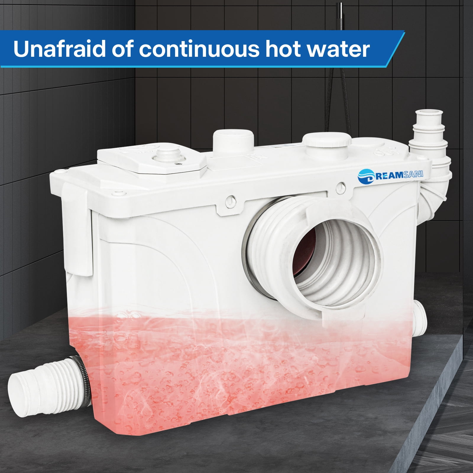 700Pro Pressurized Pump, 700W Horsepower with 4 Inlets, Pipeline Pump Type is a Sump Pump