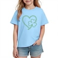 thumbnail image 2 of hengsof Chemises pour Enfants T-Shirts Graphiques à Manches Courtes Hauts Décontractés Quotidiens, 2 of 3
