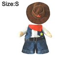 thumbnail image 2 of Disfraz de perro y gato para mascotas, pantalones vaqueros con capucha, disfraz de Halloween-Ss, 2 of 5