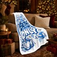 thumbnail image 3 of Volleyball Good Sets Only, Cozy Typography Art Scene, Warm Flannel Blanket for Living Room and Reading Nook with Detailed Artwork, Art Lovers Thanksgiving Gift, Artistic Home Decor, 3 of 9