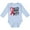 AE-Light Blue, variant on Never Stop Fighting Stroke Awareness Red Ribbon Boys or Girls Long Sleeve Baby Bodysuit