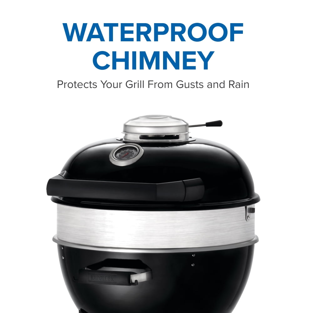 NAPOLEON 18 in. PRO18 Kettle Charcoal Grill in Black