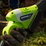 Earthwise LPHT12022 20 Cordless Electric 20 Volt Pole Hedge Trimmer (2Ah Battery and Charger Include)