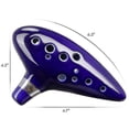 thumbnail image 3 of Zelda Ocarina With Song Book , 12 Hole Alto C Zelda Ocarinas, 3 of 5