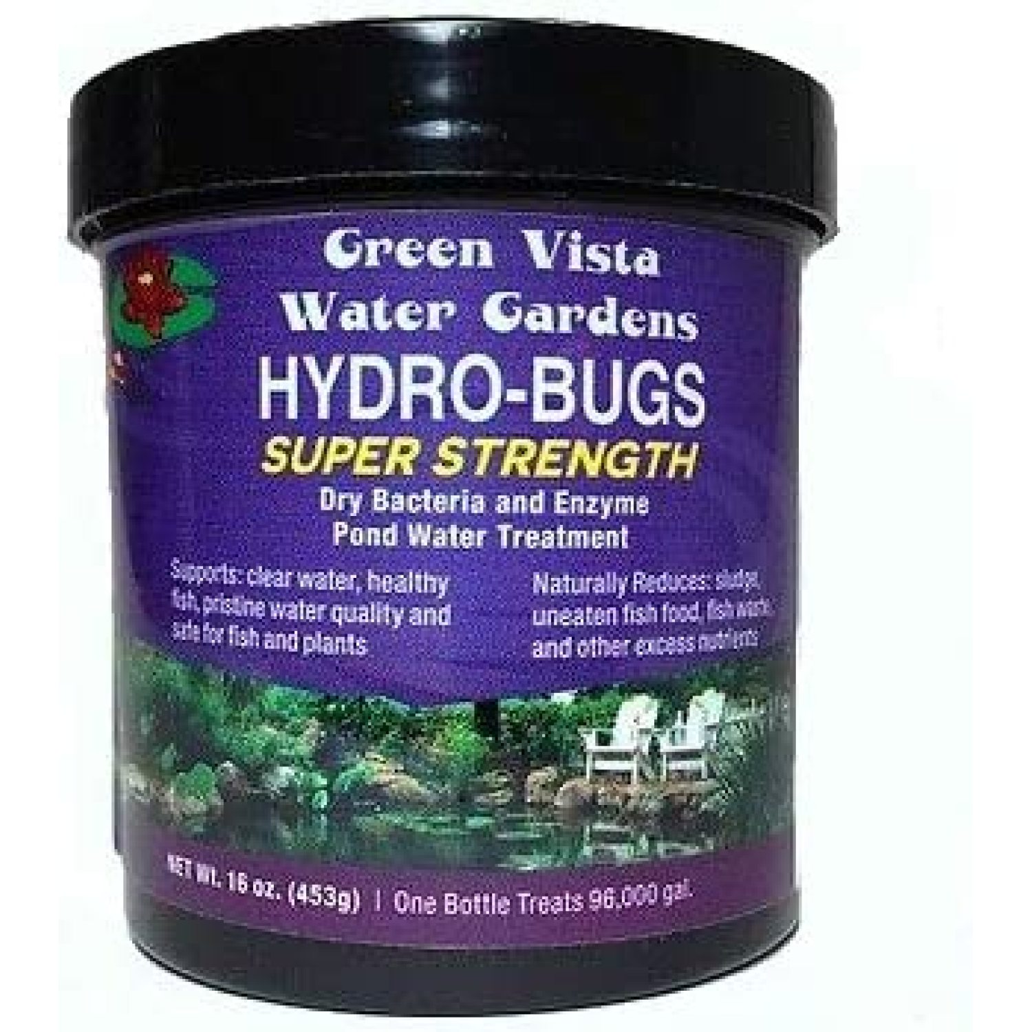 HydroBugs Dry Beneficial Bacteria Super Strength 16 Ounces Pond