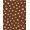 Brown, Pattern 4, variant on ODIKA 4' x 6' Machine Washable Non-Slip Area Rug, Polka Dot Polka-Dot High Traffic Rug, Brown, 302255