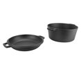 thumbnail image 1 of Poêles à Frire, Ensemble de Poêles en Fonte à Distribution Uniforme de 10 Pouces pour Cuisine Maison, 1 of 7