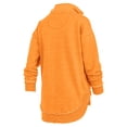 thumbnail image 3 of Women's Pressbox Tennessee Orange Tennessee Volunteers Northfork Sojourn Poncho Quarter-Zip Sweatshirt, 3 of 3