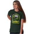 thumbnail image 4 of PACMAN Saint Paddys Lucky Clover Men's Graphic T Shirt Tees Brisco Brands 2X, 4 of 6
