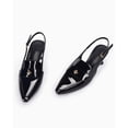 thumbnail image 3 of Women  pointed-toe sandals with ankle straps and buckles, 3 of 5