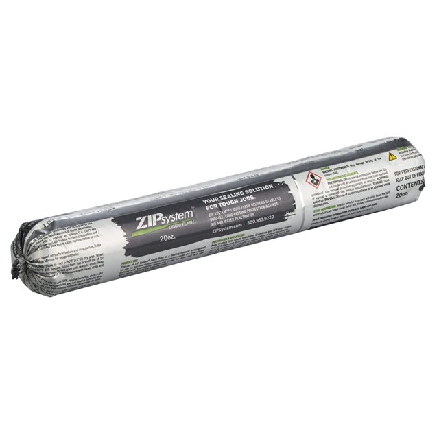 Flash Líquido Zip System 20 Oz. Sellador Tapajuntas Resistente A La Intemperie Sausage Pack (Salchicha De 20 Oz)
