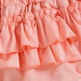 thumbnail image 4 of Gibobby Ropa Para Bebe acanalado con y estampado de corazón de manga larga con volantes para niñas pequeñas, monos para recién nacidos, trajes con diademas(Rosa, 3-6 Meses), 4 of 5