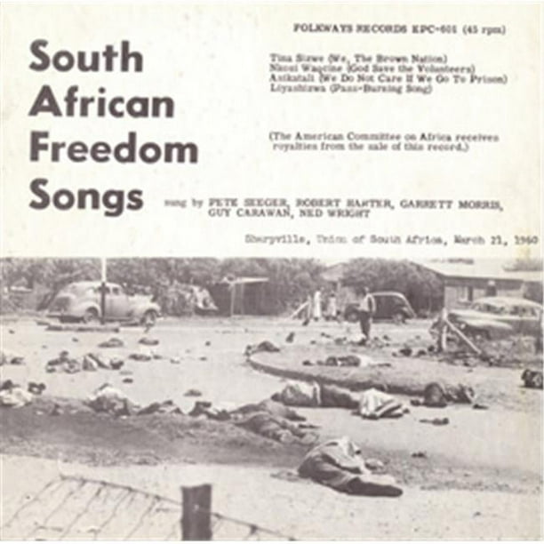 Smithsonian Folkways FW-FF601-CCD Afrique du Sud Chansons pour la Liberté