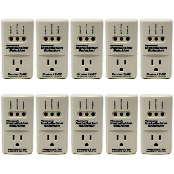 10 Pack Pipeman's Installation Solution Surge Voltage Protector 1800 Watts