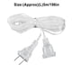thumbnail image 5 of Cable de extensión transparente para decoración de cadena LED de Navidad y bodas, 5 of 8