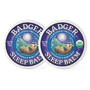 Badger Sleep Balm w/ Lavender and Bergamot .75 oz Tin - 2 pack