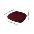 thumbnail image 3 of Stretch Dining Chair Seat Covers Elastic Scratch Resistant Dustproof Chair Cushion Slipcover for Kitchen Dining Room Restaurant Seat Protector, 3 of 6