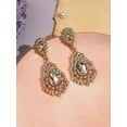 thumbnail image 1 of Boucles d'Oreilles Design en Pierre Plaquée Or, 1 of 4