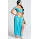 thumbnail image 2 of Women's jasmine princess costume with Aladdin-inspired outfit with headband, top & skirt Theme, 2 of 2