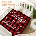 thumbnail image 5 of leyai Valentines Day Baby Throw Blanket Small Red Plaid Love Heart Blanket Pet Toddler Swaddle Crib Wedding Gift Soft Cozy Lightweight Fuzzy Plush Fleece Blankets and Throws 30x40, 5 of 6