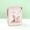 Pink, variant on 1Pc Portable Rabbit Tinplate Candy Box Small Cookie Gift Box for Kids Birthday Wedding Party Decoration