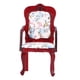 thumbnail image 1 of Silla en miniatura para casa de muñecas a escala 1:12, Mini sillón de simulación, muebles decorativos de madera, 1 of 9