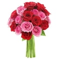 thumbnail image 2 of KaBloom :Bouquet of 9 Red Roses, 9 Pink Roses Next-Day Delivery, Gift for Every Occasion., 2 of 5