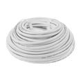 thumbnail image 1 of Cables eléctricos únicos para automóviles, cable de alimentación de 59 pies, blanco, TC, 1 pieza, 16AWG, 2 conductores, completamente aislado y con chaqueta de tacto suave, universal, 1 of 1